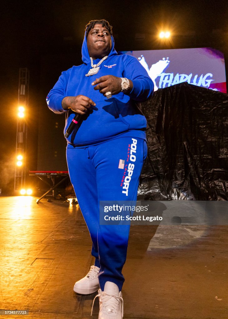 Wayne Gates Rapper Rapper BigXthaPlug performs at Michigan Lottery Amphitheatre on... News ...