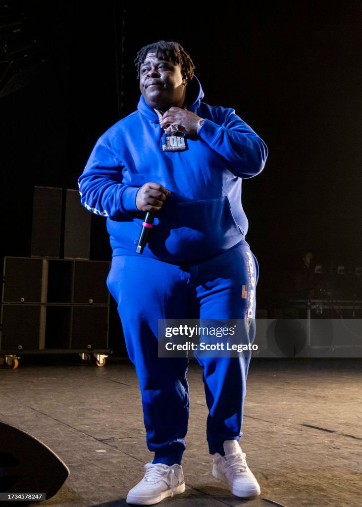 Ym Rapper Rapper BigXthaPlug performs at Michigan Lottery Amphitheatre on... News ...