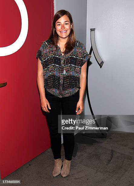 Emily Doe attends the Sundance Institute NY Short Film Lab at BAM Rose Cinemas on July 14, 2013 in the Brooklyn borough of New York City.