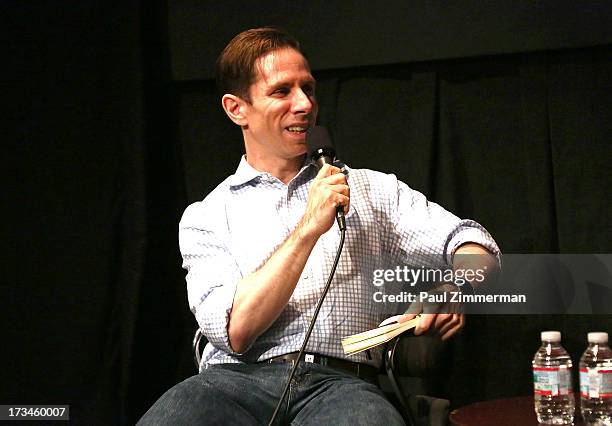 Scott Foundas attends the Sundance Institute NY Short Film Lab at BAM Rose Cinemas on July 14, 2013 in the Brooklyn borough of New York City.