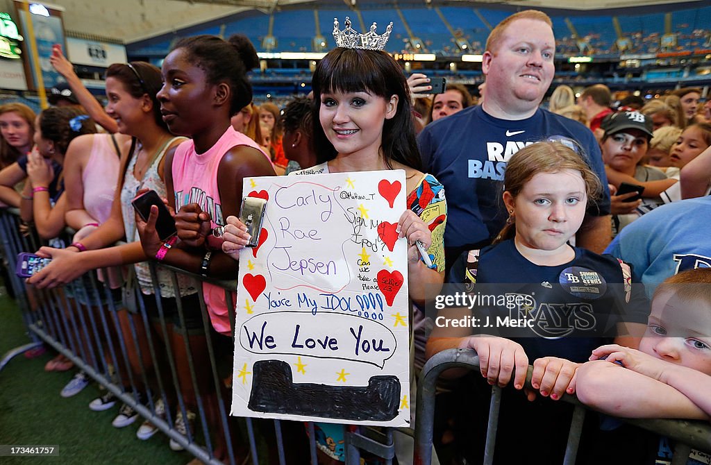 Carly Rae Jepsen Performs At Tropicana Field