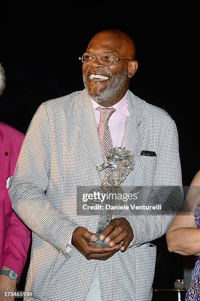 Samuel L. Jackson attends Day 2 of the 2013 Ischia Global Fest on July 14, 2013 in Ischia, Italy.