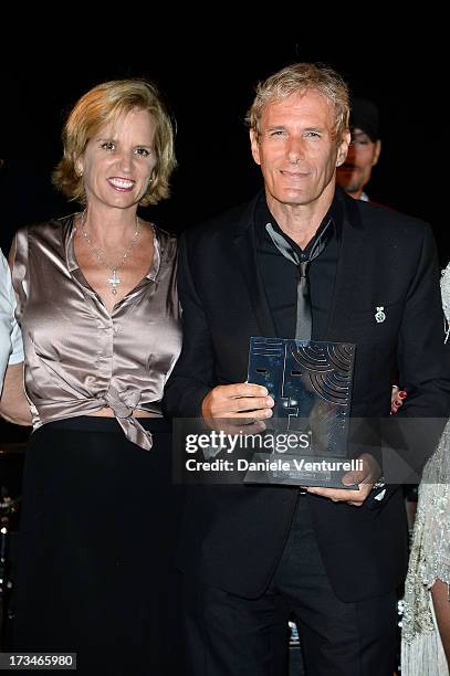 Kerry Kennedy and Michael Bolton attends Day 2 of the 2013 Ischia Global Fest on July 14, 2013 in Ischia, Italy.