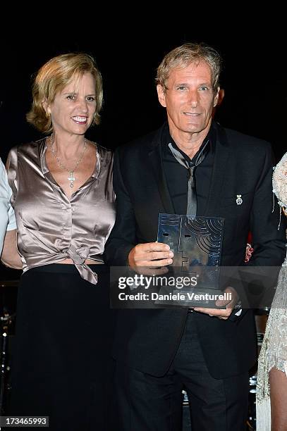 Kerry Kennedy and Michael Bolton attends Day 2 of the 2013 Ischia Global Fest on July 14, 2013 in Ischia, Italy.