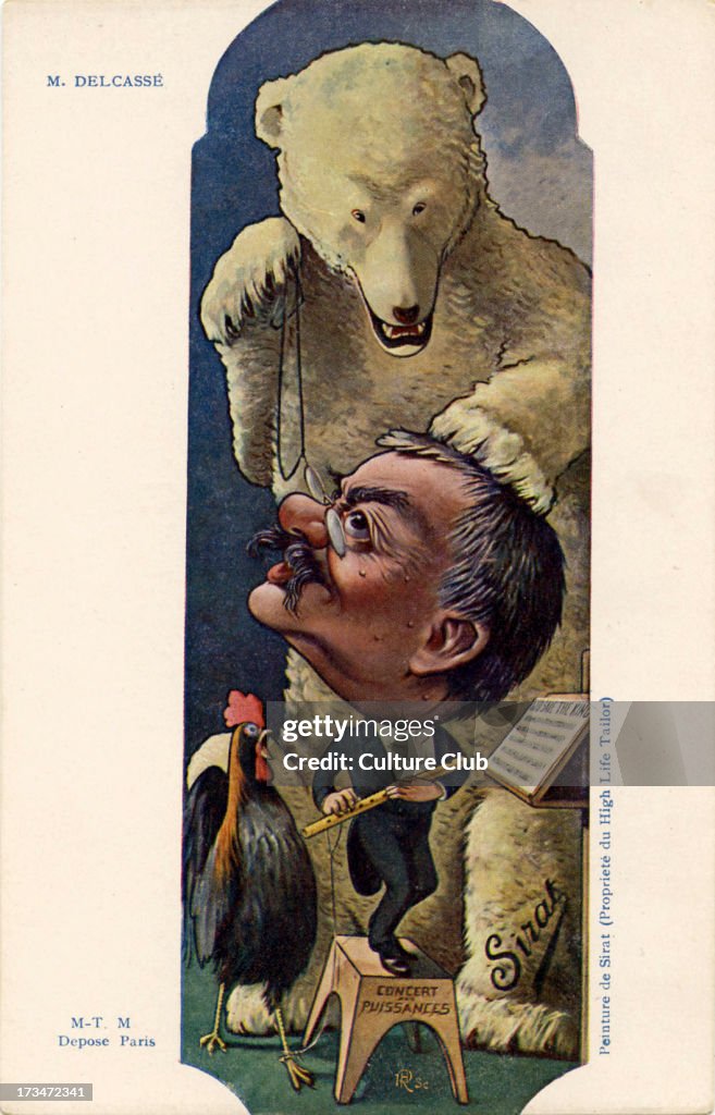 Léon Bérard - caricature by B. Moloch