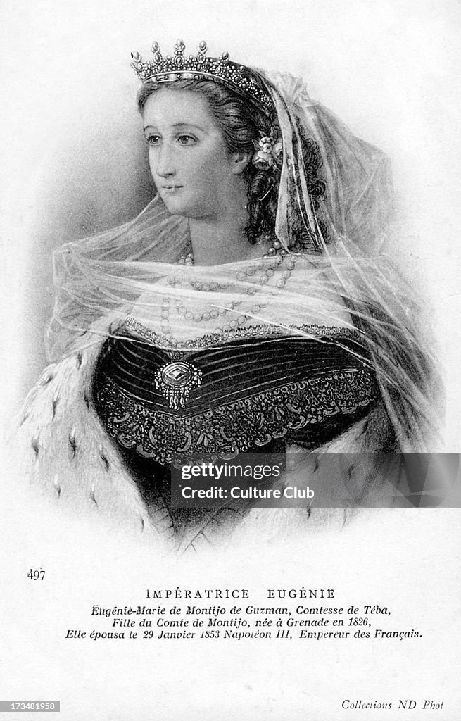 Empress Consort Eugenie of Montijo - portrait