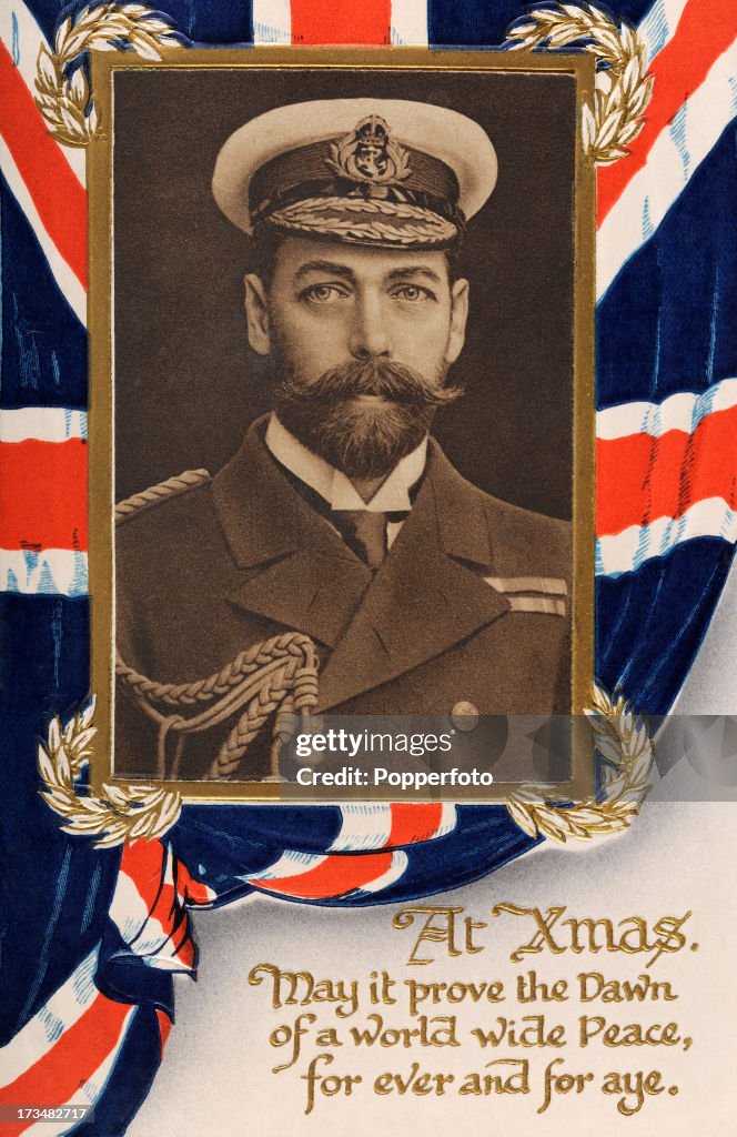 World War One Christmas Greetings - King George V
