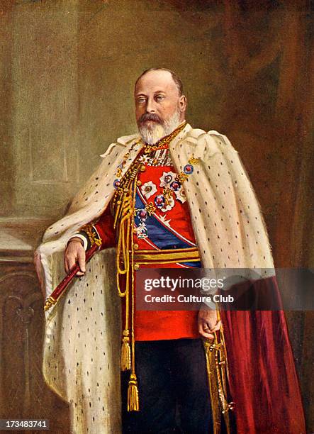 His Majesty King Edward VII, King of the United Kingdom and the British Dominions, Emperor of India from January 1901