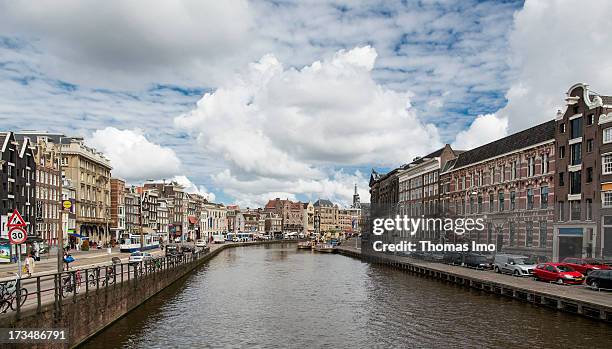 View in the Rokin on June 25, 2013 in Amsterdam, Netherland.