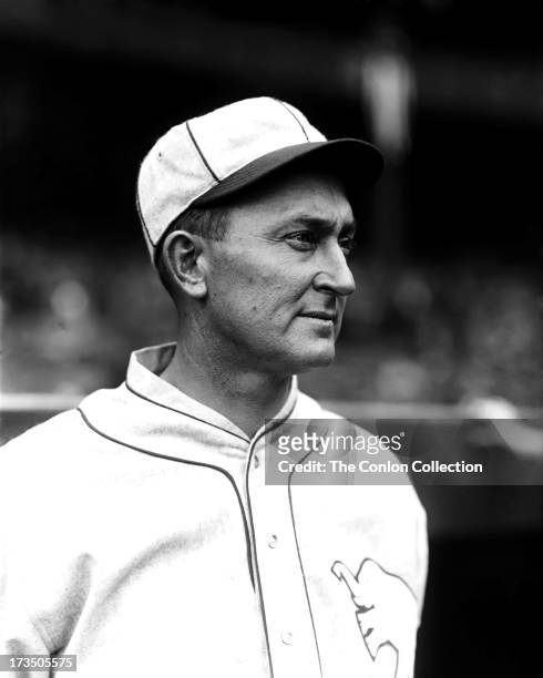 Portrait of Tyrus R. Cobb of the Philadelphia Athletics in 1927.