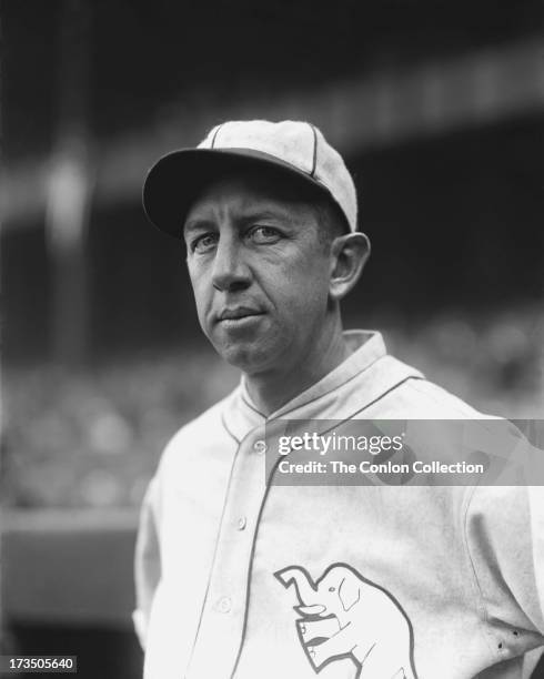 Portrait of Edward T. Collins, Sr. Of the Philadelphia Athletics in 1927.