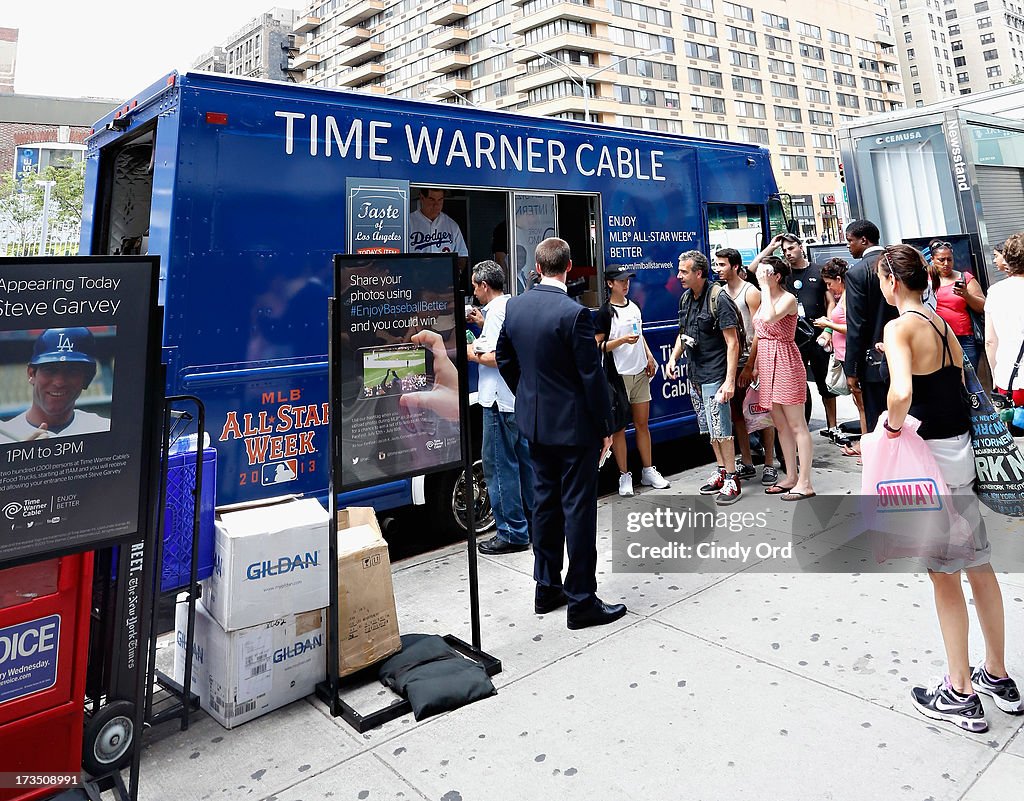 Time Warner Cable MLB All Star Week - Food Trucks, Wifi & Players