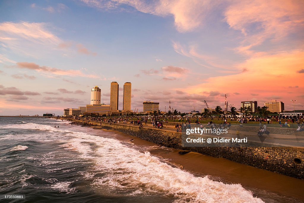 Colombo skyline