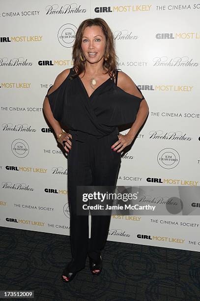 Actress Vanessa Williams attends the screening of Lionsgate and Roadside Attractions' "Girl Most Likely" hosted by The Cinema Society & Brooks...