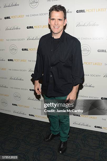 Actor Matt Dillon attends the screening of Lionsgate and Roadside Attractions' "Girl Most Likely" hosted by The Cinema Society & Brooks Brothers at...