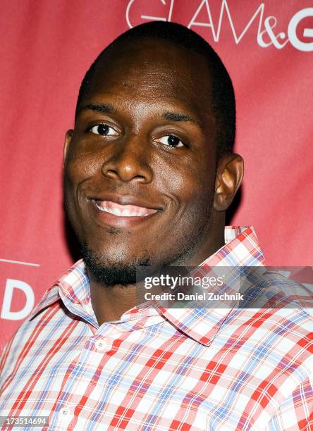 Kevin Boothe attends "Sanya's Glam And Gold" Series Premiere at the Gansevoort Hotel on July 15, 2013 in New York City.