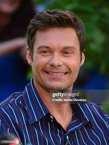 Ryan Seacrest visits ABC's "Good Morning America" on July 15, 2013 in New York, United States.