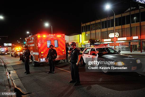 Lapd Riot Officers Los Angeles Police Department Memorial For Fallen Officers Photos and ...