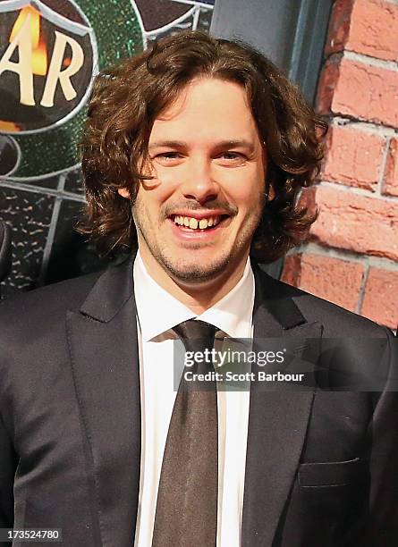 Director Edgar Wright arrives for 'The World's End' Australian premiere at Hoyts Melbourne Central on July 16, 2013 in Melbourne, Australia.