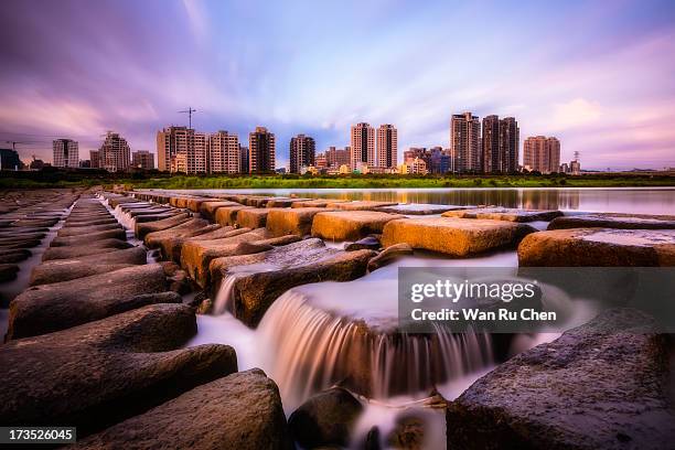 Hsinchu City Skyline With River, Photo
