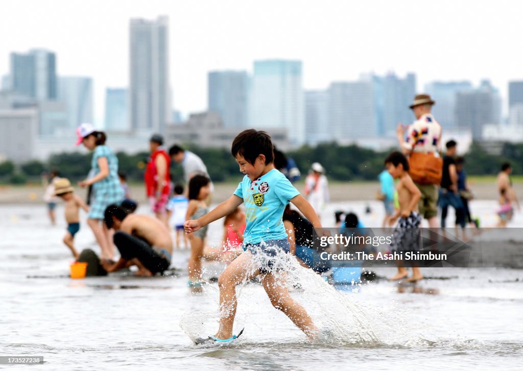 Tokyo Beach Opens First Time In 50 Years