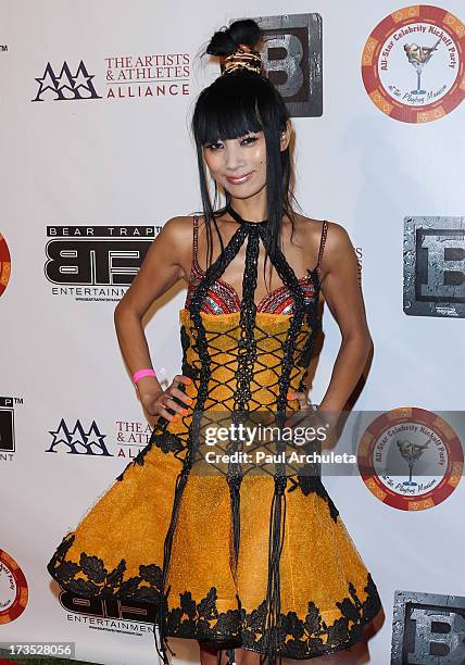 Actress Bai Ling attends the 8th annual BTE All-Star Celebrity Kickoff Party at The Playboy Mansion on July 15, 2013 in Beverly Hills, California.