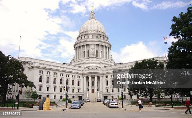 The Wisconsin State Capitol, in Madison, Wisconsin, houses both chambers of the Wisconsin legislature along with the Wisconsin Supreme Court and the...