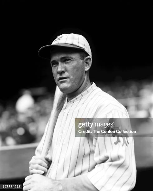 Portrait of Rogers Hornsby of the New York Giants in 1927.