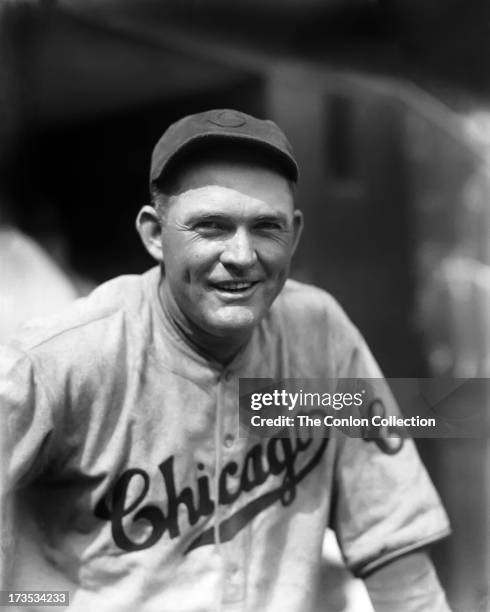 Portrait of Rogers Hornsby of the Chicago Cubs in 1932.