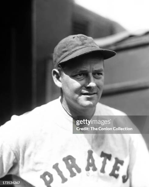 Portrait of Waite C. Hoyt of the Pittsburgh Pirates in 1934.