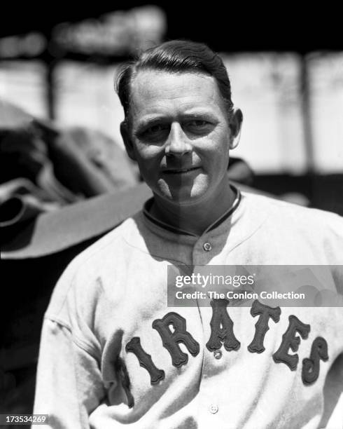 Portrait of Waite C. Hoyt of the Pittsburgh Pirates in 1935.