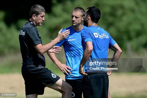 Club Brugge Training Camp, News Photo