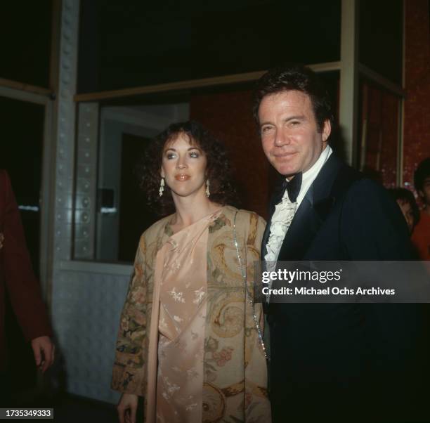 Canadian actor William Shatner and his wife, Marcy Lafferty, attend the Sixth Annual People's Choice Awards, held at the Hollywood Palladium in Los...