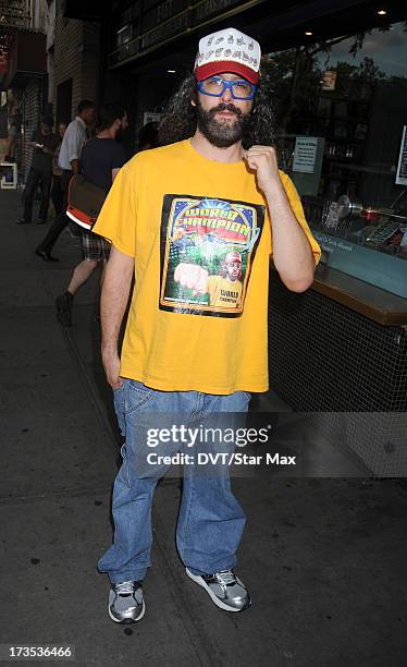 Judah Friedlander as seen on July 15, 2013 in New York City.