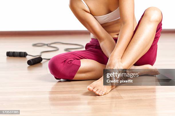 injury - ankle stock pictures, royalty-free photos & images