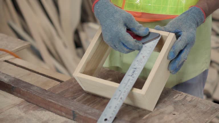 Carpenter Using Ruler Old Wooden Ruler Videos and HD Footage - Getty Images
