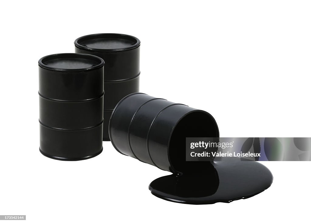 Oil barrels