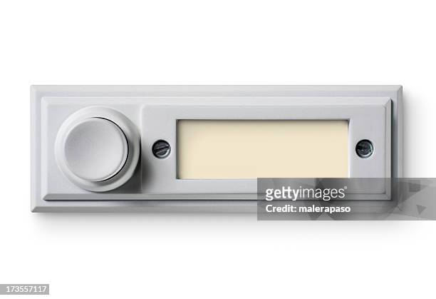 doorbell - name plate stock pictures, royalty-free photos & images