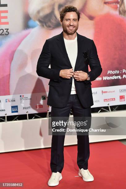 Edgar Ramirez attends the opening ceremony during the 15th Film Festival Lumiere on October 14, 2023 in Lyon, France.