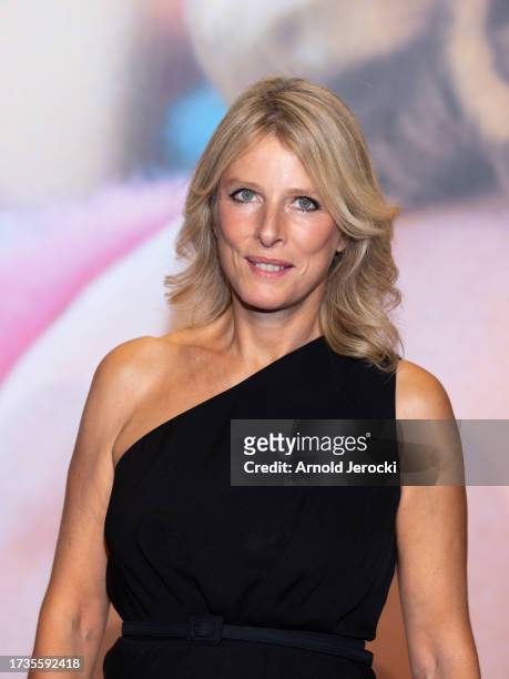 Karin Viard attends the opening ceremony during the 15th Film Festival Lumiere on October 14, 2023 in Lyon, France.
