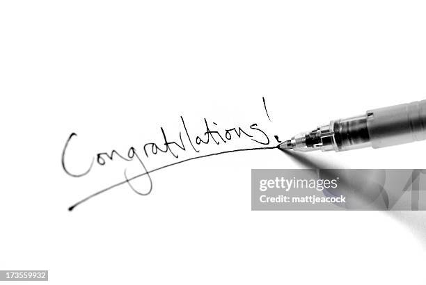Congratulations High-Res Stock Photo