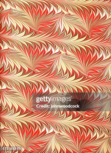 Red marbled Red marbled