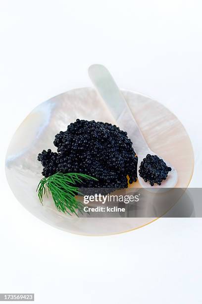 caviar - dill bildbanksfoton och bilder