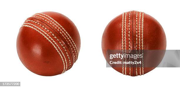 cricket balls - cricket ball stock pictures, royalty-free photos & images