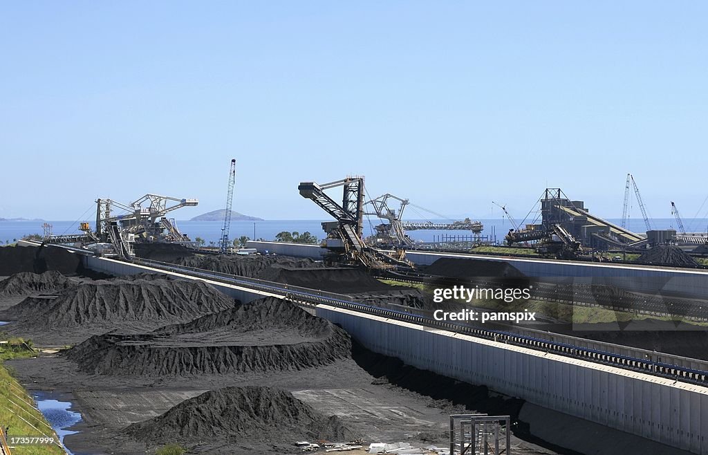 Coal Terminal bereit für den export von mehreren