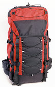 Rucksack with clipping path