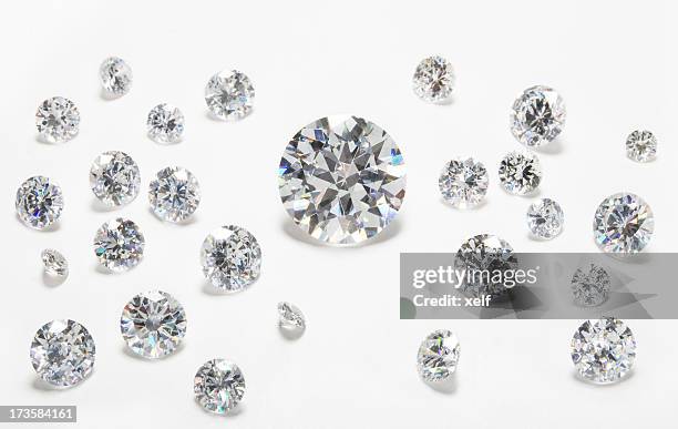 gemstone group - zirkonia stockfoto's en -beelden