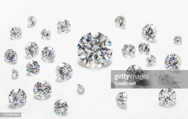 gemstone group - diamonds stock pictures, royalty-free photos & images