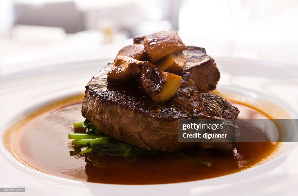Steam and mushrooms for a hearty feast to usher in the fall