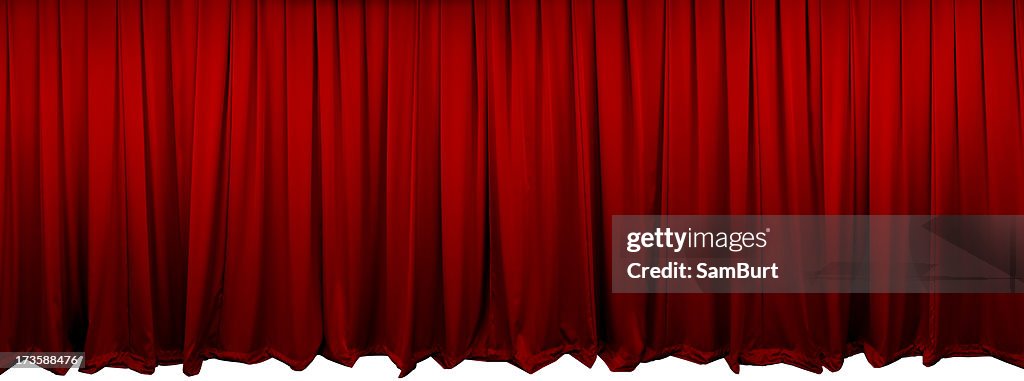 Red Theatre Curtains (XL)